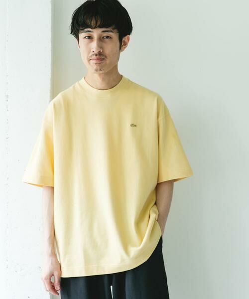 URBAN RESEARCH DOORS / アーバンリサーチ ドアーズ Tシャツ | 『別注』LACOSTE×DOORS　MOSS STITCH SHORT-SLEEVE T-SHIRTS | 詳細1