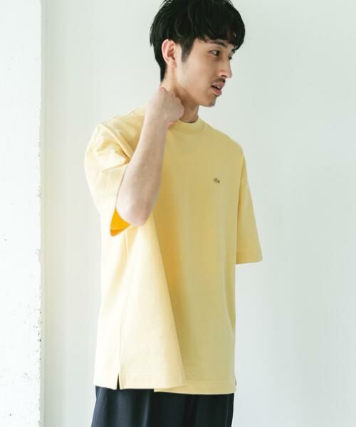 URBAN RESEARCH DOORS / アーバンリサーチ ドアーズ Tシャツ | 『別注』LACOSTE×DOORS　MOSS STITCH SHORT-SLEEVE T-SHIRTS | 詳細3