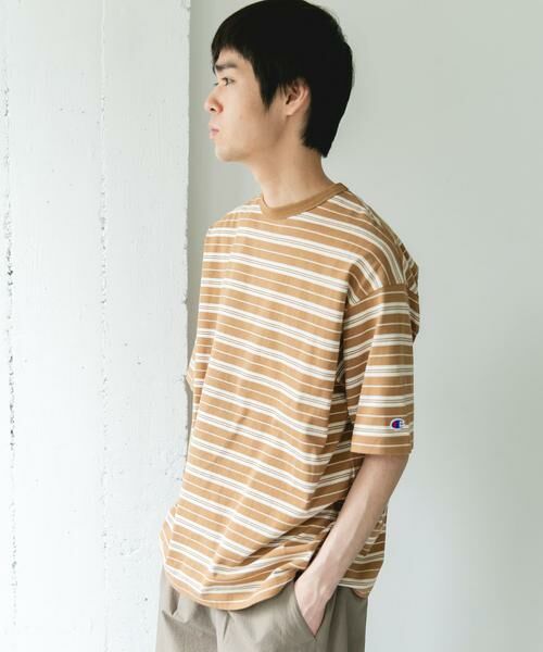 URBAN RESEARCH DOORS / アーバンリサーチ ドアーズ Tシャツ | 『別注』CHAMPION×DOORS　BORDER T-SHIRTS | 詳細2