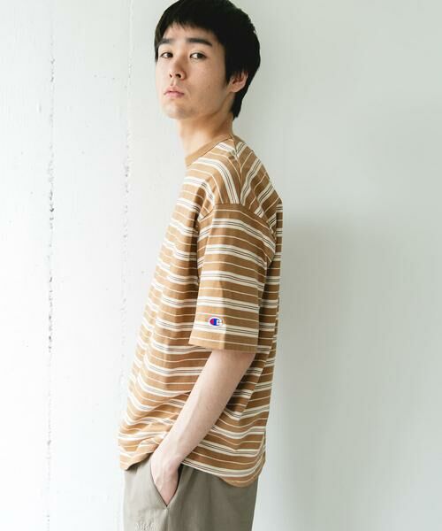 URBAN RESEARCH DOORS / アーバンリサーチ ドアーズ Tシャツ | 『別注』CHAMPION×DOORS　BORDER T-SHIRTS | 詳細3