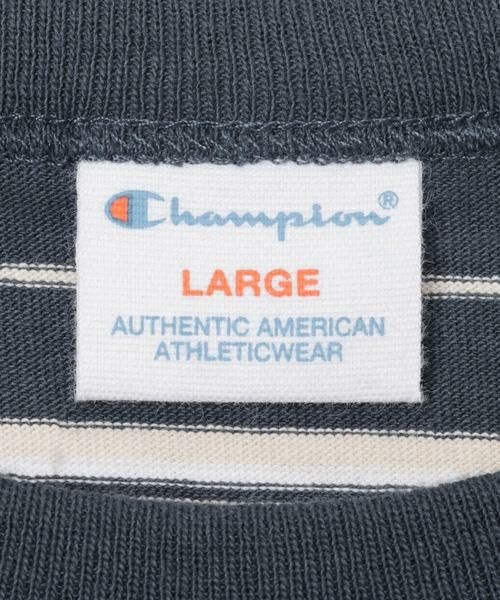 URBAN RESEARCH DOORS / アーバンリサーチ ドアーズ Tシャツ | 『別注』CHAMPION×DOORS　BORDER T-SHIRTS | 詳細21