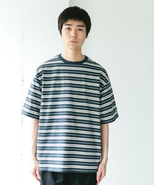 URBAN RESEARCH DOORS / アーバンリサーチ ドアーズ Tシャツ | 『別注』CHAMPION×DOORS　BORDER T-SHIRTS | 詳細15