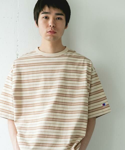 URBAN RESEARCH DOORS / アーバンリサーチ ドアーズ Tシャツ | 『別注』CHAMPION×DOORS　BORDER T-SHIRTS | 詳細23