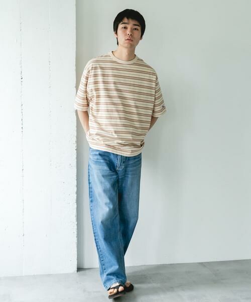 URBAN RESEARCH DOORS / アーバンリサーチ ドアーズ Tシャツ | 『別注』CHAMPION×DOORS　BORDER T-SHIRTS | 詳細27