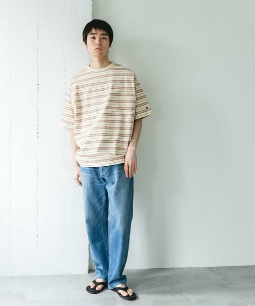 URBAN RESEARCH DOORS / アーバンリサーチ ドアーズ Tシャツ | 『別注』CHAMPION×DOORS　BORDER T-SHIRTS | 詳細28