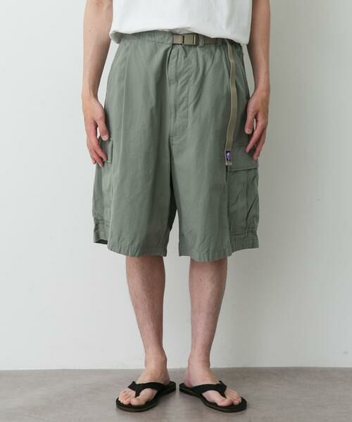 URBAN RESEARCH DOORS / アーバンリサーチ ドアーズ ショート・ハーフ・半端丈パンツ | THE NORTH FACE PURPLE LABEL　RIPSTOP FLD CARGO SHORTS | 詳細1