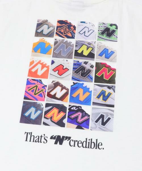 URBAN RESEARCH DOORS / アーバンリサーチ ドアーズ Tシャツ | NEW BALANCE　NコラージュTシャツ | 詳細9