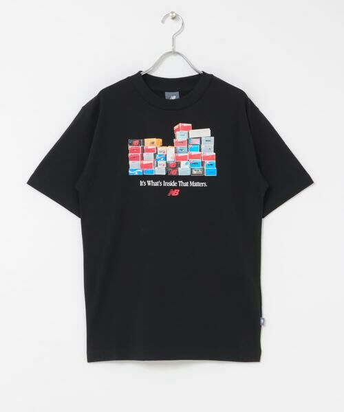 URBAN RESEARCH DOORS / アーバンリサーチ ドアーズ Tシャツ | NEW BALANCE　ボックスTシャツ | 詳細7