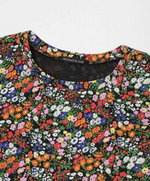 URBAN RESEARCH DOORS / アーバンリサーチ ドアーズ Tシャツ | mizuiro-ind　FLOWER PRINT T-SHIRTS | 詳細4