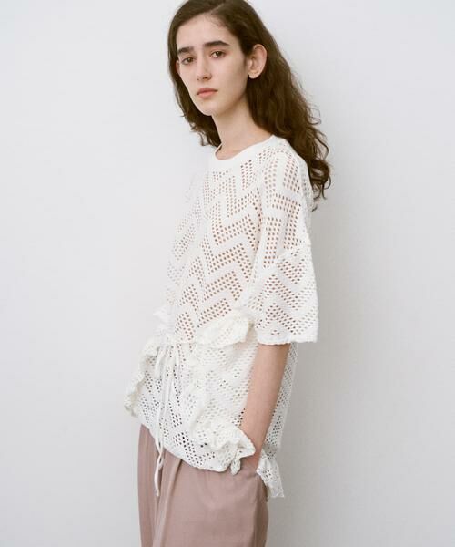 URBAN RESEARCH DOORS / アーバンリサーチ ドアーズ Tシャツ | unfil　MESHCOTTONJERSEYT-SHIRTS | 詳細2