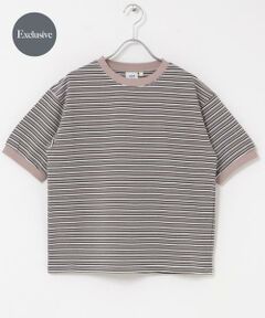 URBAN RESEARCH DOORS / アーバンリサーチ ドアーズ Tシャツ | 『別注』STAR&STRIPE×DOORS　MULTI RINGER T-SHIRTS