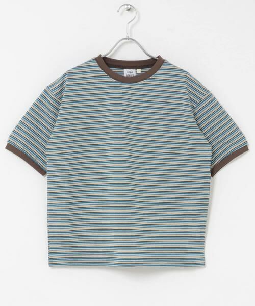 URBAN RESEARCH DOORS / アーバンリサーチ ドアーズ Tシャツ | 『別注』STAR&STRIPE×DOORS　MULTI RINGER T-SHIRTS | 詳細3