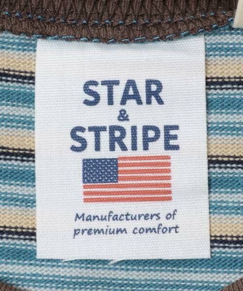 URBAN RESEARCH DOORS / アーバンリサーチ ドアーズ Tシャツ | 『別注』STAR&STRIPE×DOORS　MULTI RINGER T-SHIRTS | 詳細6