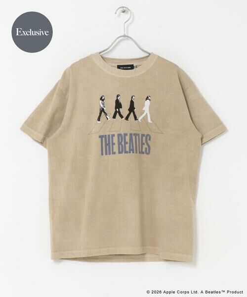 URBAN RESEARCH DOORS / アーバンリサーチ ドアーズ Tシャツ | 『別注』GOOD ROCK SPEED×DOORS　BEATLES ABBEYROAD（ベージュ系その他）