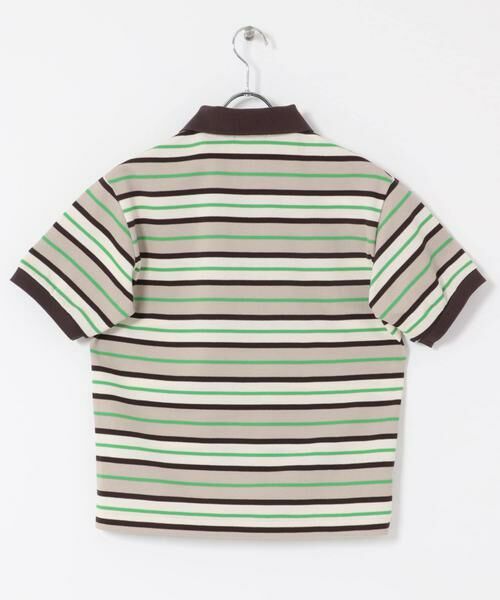 URBAN RESEARCH DOORS / アーバンリサーチ ドアーズ ポロシャツ | Scye　STRIPEDCOTTONSHIRTS | 詳細4