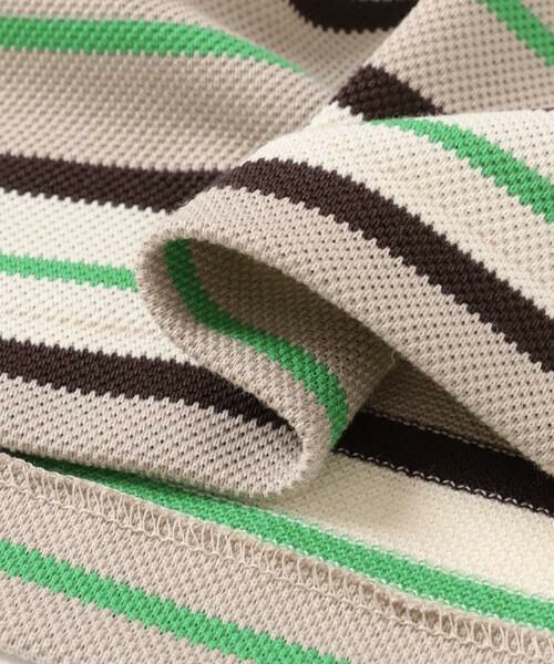 URBAN RESEARCH DOORS / アーバンリサーチ ドアーズ ポロシャツ | Scye　STRIPEDCOTTONSHIRTS | 詳細5