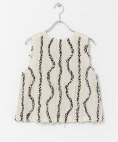 URBAN RESEARCH DOORS / アーバンリサーチ ドアーズ その他トップス | ARCHI　FUZZ JQ SLEEVE-LESS TOP