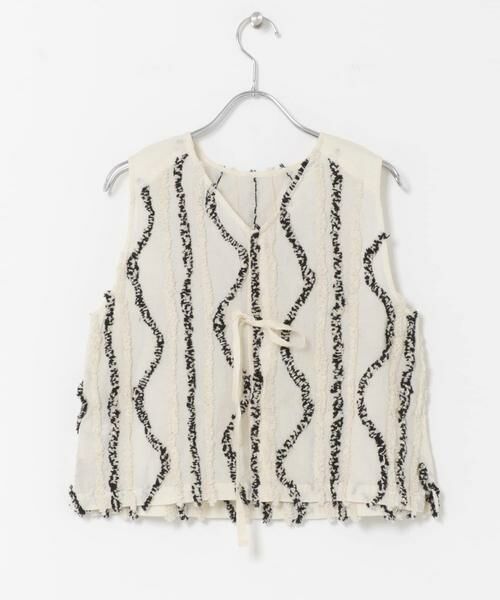 URBAN RESEARCH DOORS / アーバンリサーチ ドアーズ その他トップス | ARCHI　FUZZ JQ SLEEVE-LESS TOP | 詳細2