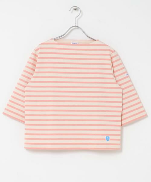 URBAN RESEARCH DOORS / アーバンリサーチ ドアーズ Tシャツ | ORCIVAL　SHORT LENGTH BOAT NECK PULLOVER | 詳細3