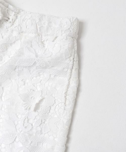 URBAN RESEARCH DOORS / アーバンリサーチ ドアーズ ショート・ハーフ・半端丈パンツ | LAYAS　LACE SHORT PANTS | 詳細2