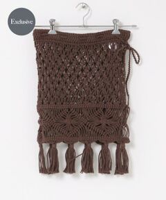 URBAN RESEARCH DOORS / アーバンリサーチ ドアーズ スカート | 『別注』AFLOAH×DOORS　MACRAME APRON