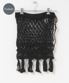 URBAN RESEARCH DOORS / アーバンリサーチ ドアーズ スカート | 『別注』AFLOAH×DOORS　MACRAME APRON