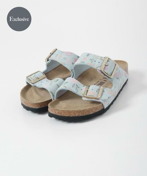 URBAN RESEARCH DOORS / アーバンリサーチ ドアーズ サンダル | BIRKENSTOCK　EXCLUSIVE ARIZONAFLOWER（ブルー系その他）