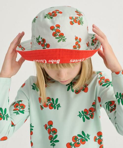 URBAN RESEARCH DOORS / アーバンリサーチ ドアーズ 服飾雑貨 | BOBO CHOSES　TOMATOES REVERSIBLE HAT(KIDS)（オレンジ系その他）