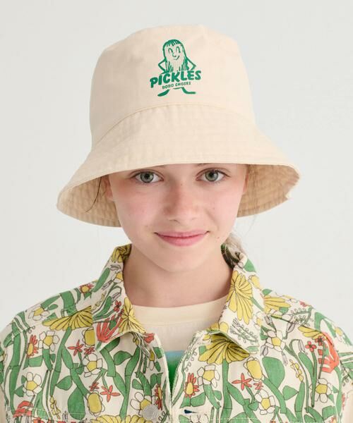 URBAN RESEARCH DOORS / アーバンリサーチ ドアーズ 服飾雑貨 | BOBO CHOSES　PICKLES REVERSIBLE HAT(KIDS)（オフホワイト）