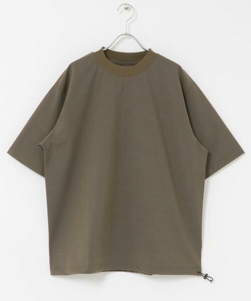 URBAN RESEARCH DOORS / アーバンリサーチ ドアーズ Tシャツ | FORK&SPOON　キャリーマンヘムスピンドルTシャツ（ブラウン系その他）