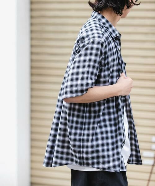 URBAN RESEARCH DOORS / アーバンリサーチ ドアーズ シャツ・ブラウス | FORK&SPOON　コットンレーヨンチェックシャツ | 詳細1