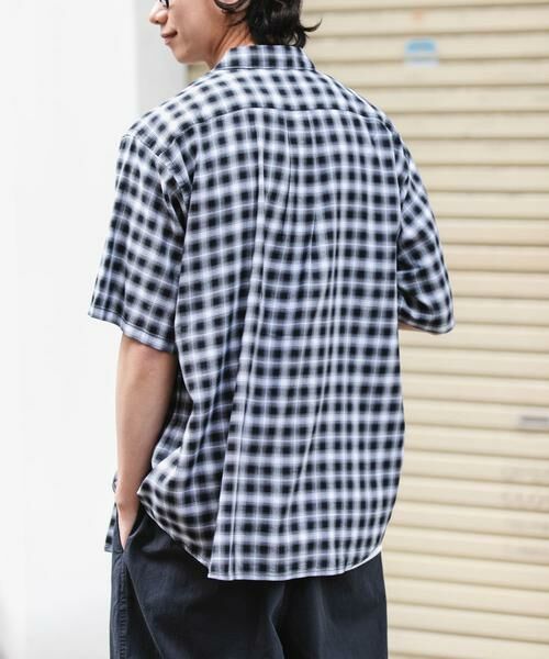 URBAN RESEARCH DOORS / アーバンリサーチ ドアーズ シャツ・ブラウス | FORK&SPOON　コットンレーヨンチェックシャツ | 詳細4