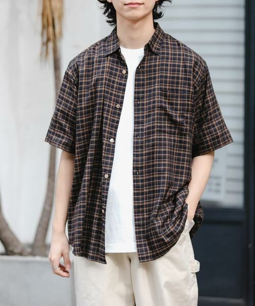 URBAN RESEARCH DOORS / アーバンリサーチ ドアーズ シャツ・ブラウス | FORK&SPOON　コットンレーヨンチェックシャツ | 詳細13