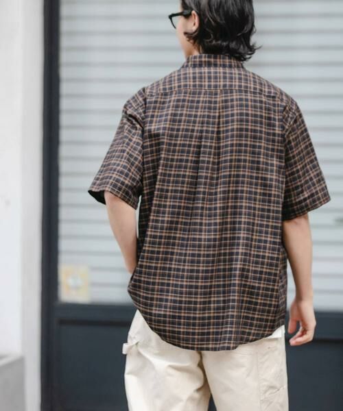 URBAN RESEARCH DOORS / アーバンリサーチ ドアーズ シャツ・ブラウス | FORK&SPOON　コットンレーヨンチェックシャツ | 詳細15