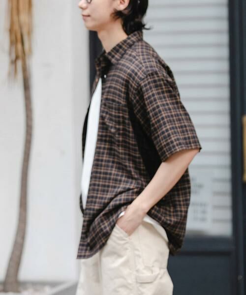 URBAN RESEARCH DOORS / アーバンリサーチ ドアーズ シャツ・ブラウス | FORK&SPOON　コットンレーヨンチェックシャツ | 詳細17