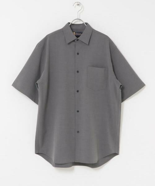 URBAN RESEARCH DOORS / アーバンリサーチ ドアーズ シャツ・ブラウス | FORK&SPOON　キャリーマンレギュラーカラーシャツ（チャコールグレー）