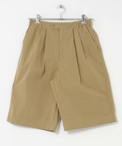 URBAN RESEARCH DOORS / アーバンリサーチ ドアーズ ショート・ハーフ・半端丈パンツ | FORK&SPOON　クリンクルワイドショーツ