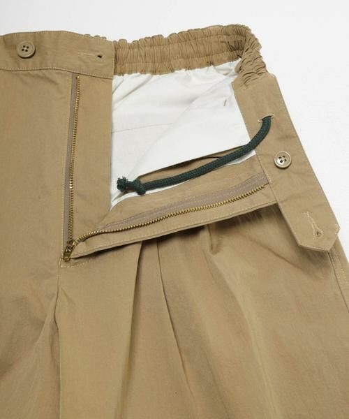 URBAN RESEARCH DOORS / アーバンリサーチ ドアーズ ショート・ハーフ・半端丈パンツ | FORK&SPOON　クリンクルワイドショーツ | 詳細4