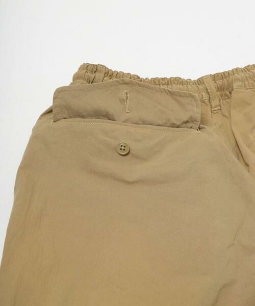 URBAN RESEARCH DOORS / アーバンリサーチ ドアーズ ショート・ハーフ・半端丈パンツ | FORK&SPOON　クリンクルワイドショーツ | 詳細7