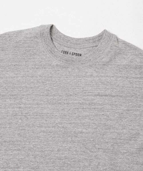 URBAN RESEARCH DOORS / アーバンリサーチ ドアーズ Tシャツ | FORK&SPOON　リサイクルコットンショートスリーブTシャツ | 詳細6