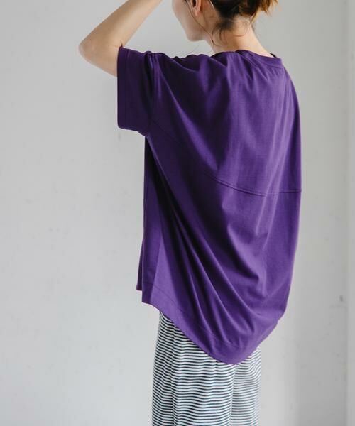 URBAN RESEARCH DOORS / アーバンリサーチ ドアーズ Tシャツ | FORK&SPOON　コクーンショートスリーブTシャツ | 詳細3