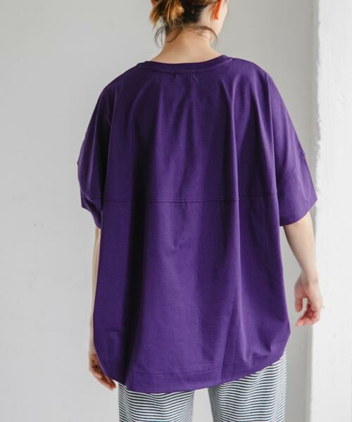 URBAN RESEARCH DOORS / アーバンリサーチ ドアーズ Tシャツ | FORK&SPOON　コクーンショートスリーブTシャツ | 詳細4