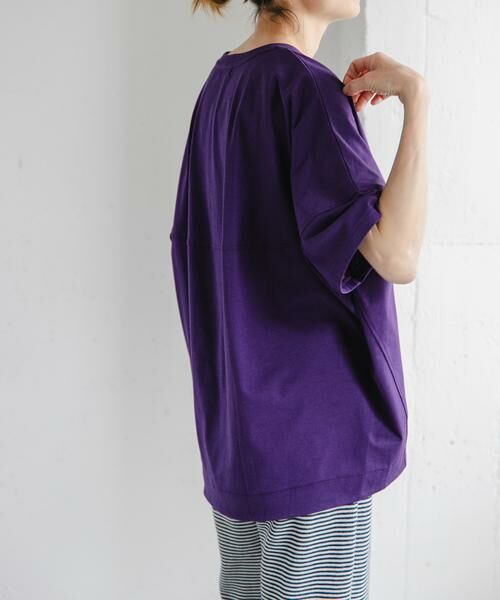 URBAN RESEARCH DOORS / アーバンリサーチ ドアーズ Tシャツ | FORK&SPOON　コクーンショートスリーブTシャツ | 詳細5