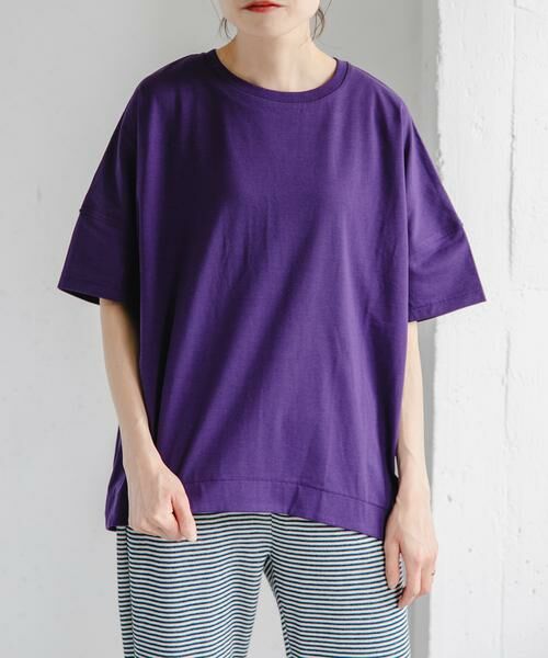 URBAN RESEARCH DOORS / アーバンリサーチ ドアーズ Tシャツ | FORK&SPOON　コクーンショートスリーブTシャツ | 詳細6
