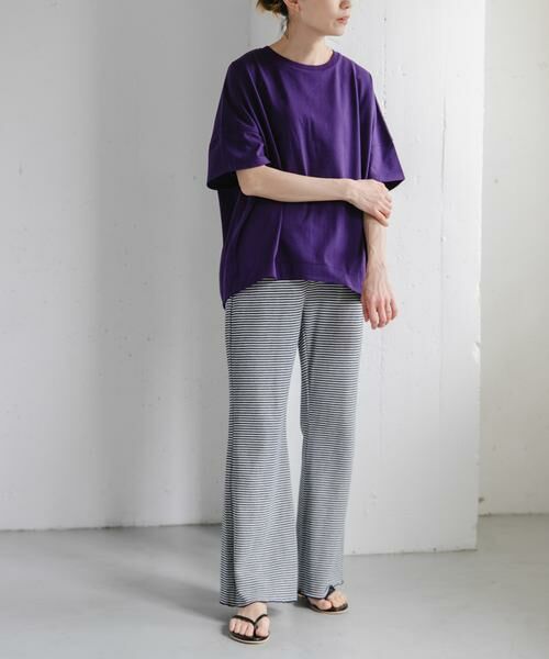 URBAN RESEARCH DOORS / アーバンリサーチ ドアーズ Tシャツ | FORK&SPOON　コクーンショートスリーブTシャツ | 詳細7