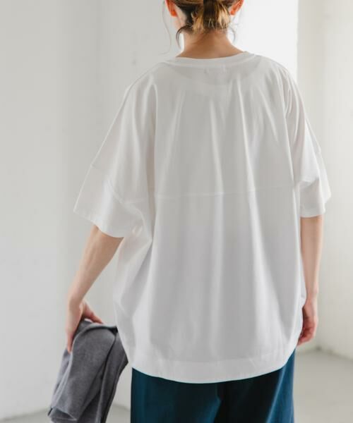 URBAN RESEARCH DOORS / アーバンリサーチ ドアーズ Tシャツ | FORK&SPOON　コクーンショートスリーブTシャツ | 詳細16