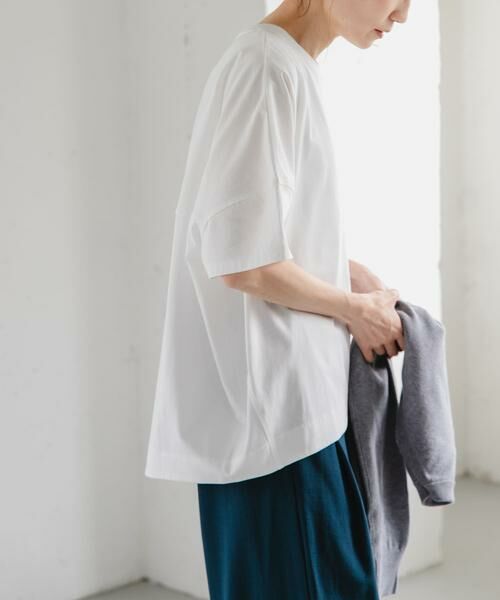 URBAN RESEARCH DOORS / アーバンリサーチ ドアーズ Tシャツ | FORK&SPOON　コクーンショートスリーブTシャツ | 詳細17