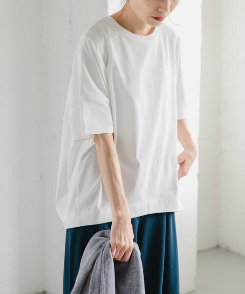 URBAN RESEARCH DOORS / アーバンリサーチ ドアーズ Tシャツ | FORK&SPOON　コクーンショートスリーブTシャツ | 詳細18