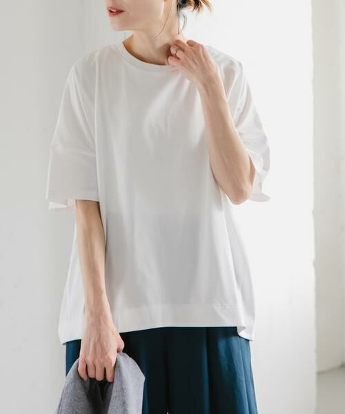 URBAN RESEARCH DOORS / アーバンリサーチ ドアーズ Tシャツ | FORK&SPOON　コクーンショートスリーブTシャツ | 詳細19