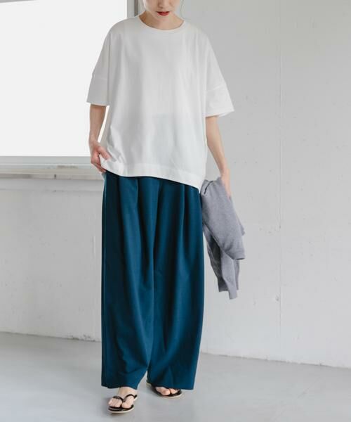 URBAN RESEARCH DOORS / アーバンリサーチ ドアーズ Tシャツ | FORK&SPOON　コクーンショートスリーブTシャツ | 詳細20